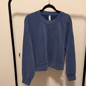 Lululemon Athletica Blue Relaxed Sweatshirt